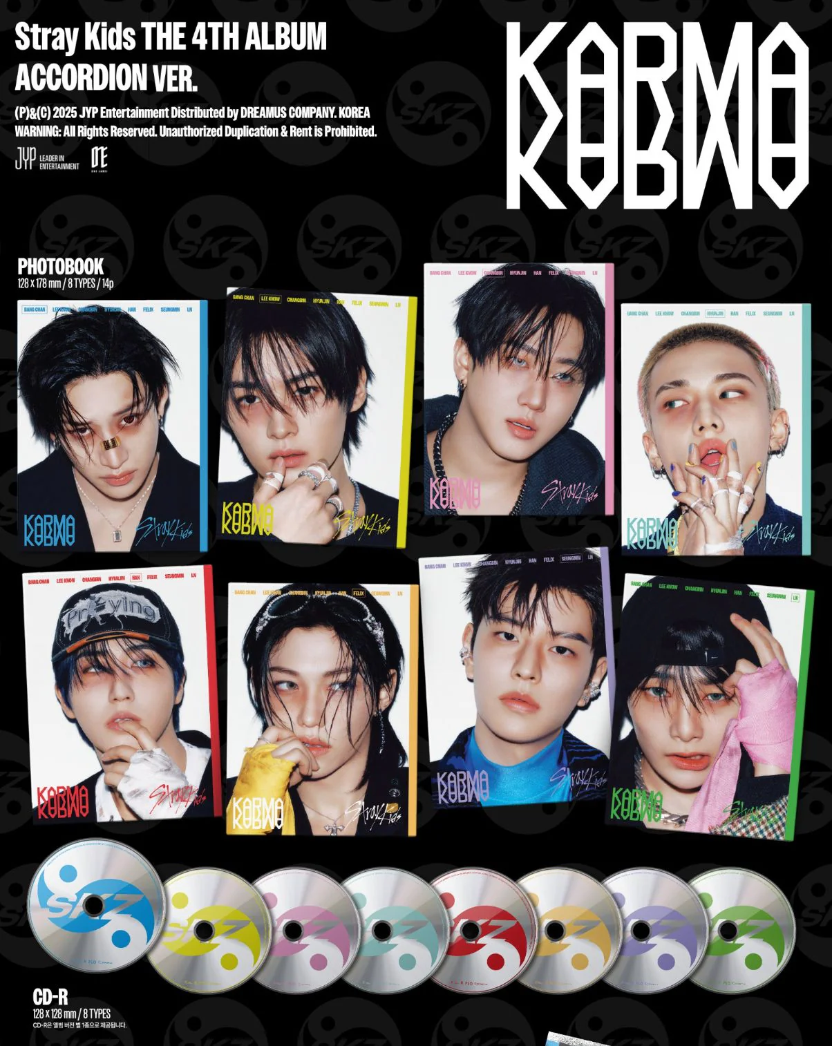 STRAY KIDS - KARMA (ACCORDION VER.) + Soundwave Photocard - Image 3