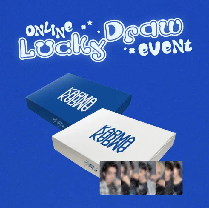 STRAY KIDS - KARMA + Fans Lucky Draw Event Photocard