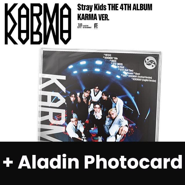 STRAY KIDS - KARMA (KARMA VER.) (LIMITED) + Aladin Photocard