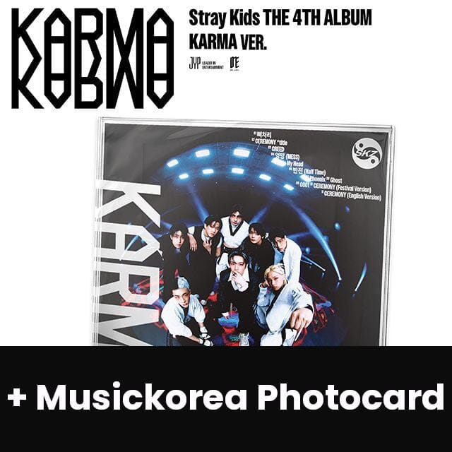 STRAY KIDS - KARMA (KARMA VER.) (LIMITED) + Musickorea Photocard
