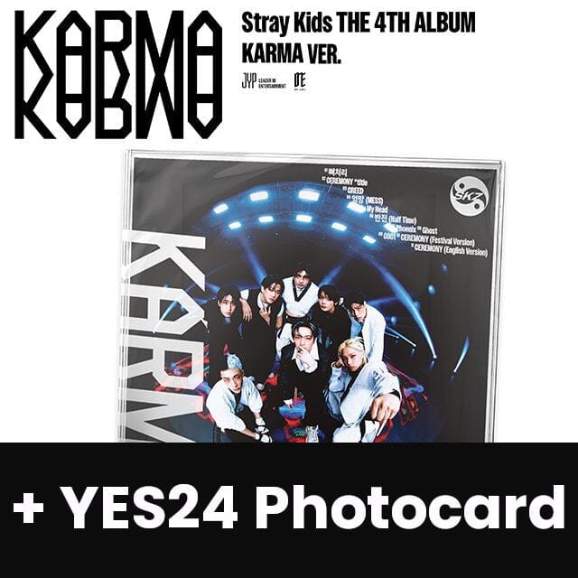STRAY KIDS - KARMA (KARMA VER.) (LIMITED) + YES24 Photocard