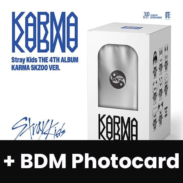 STRAY KIDS - KARMA (SKZOO VER.) + BDM Photocard