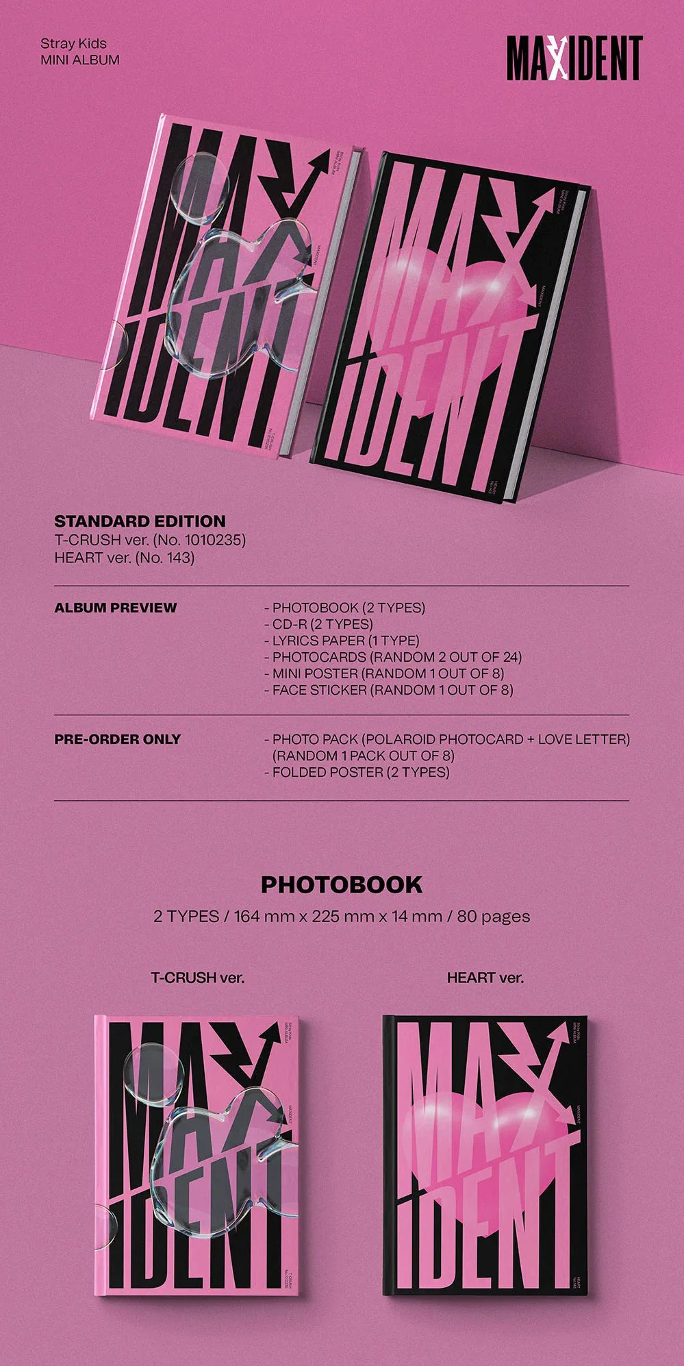 STRAY KIDS - MAXIDENT (7TH MINI ALBUM) STANDARD VER. - Image 3