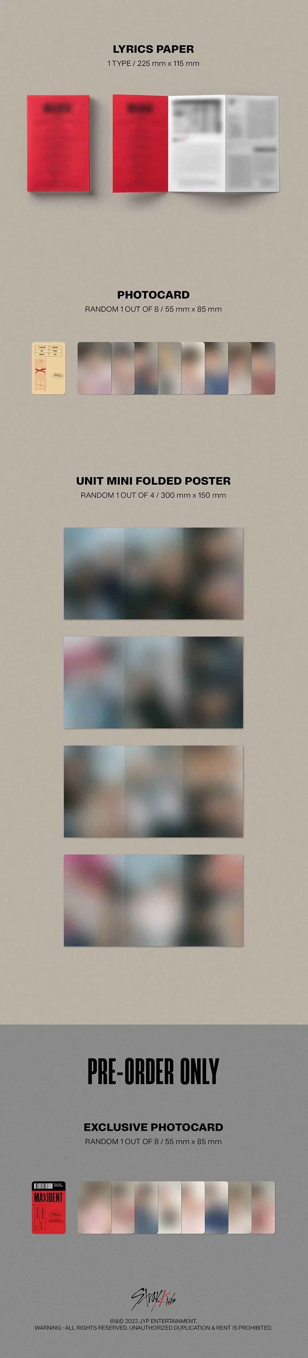 STRAY KIDS -  MAXIDENT (7TH MINI ALBUM) CASE VER. - Image 4