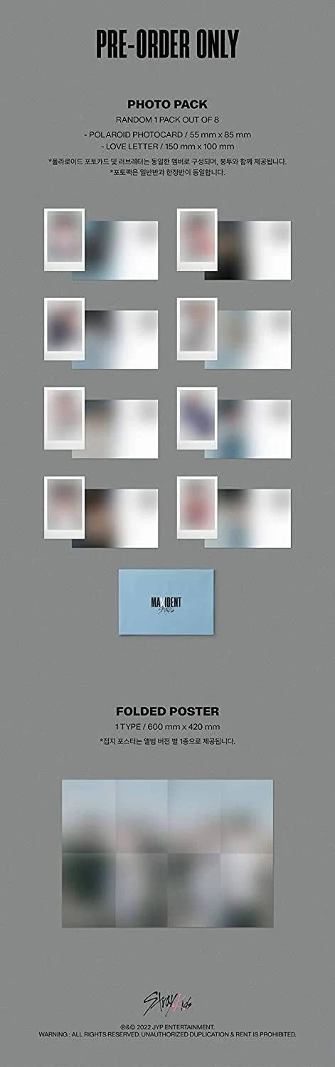 STRAY KIDS - MAXIDENT LIMITED EDITION GO VER. (7TH MINI ALBUM) - Image 6