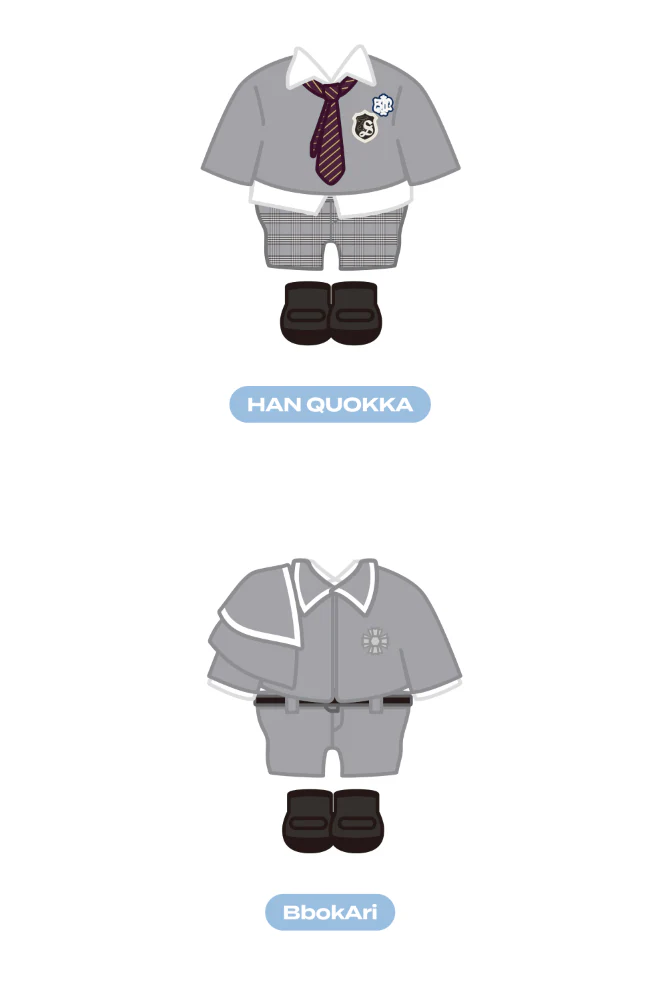 STRAY KIDS - ORIGINAL PLUSH OUTFIT ('SKZ'S MAGIC SCHOOL IN BUSAN' SKZOO MD) - Image 4
