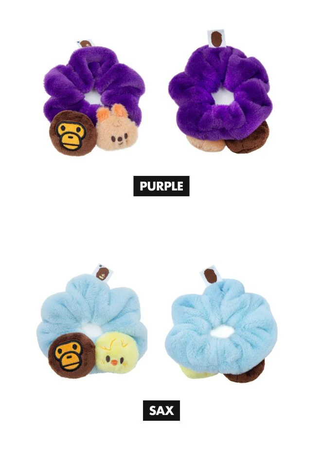 STRAY KIDS - SCRUNCHIES & METAL PINS (BAPE X STRAY KIDS MD) - Image 3