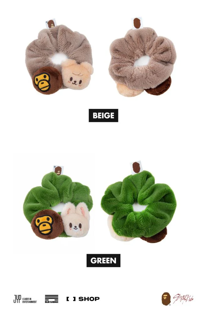 STRAY KIDS - SCRUNCHIES & METAL PINS (BAPE X STRAY KIDS MD) - Image 4