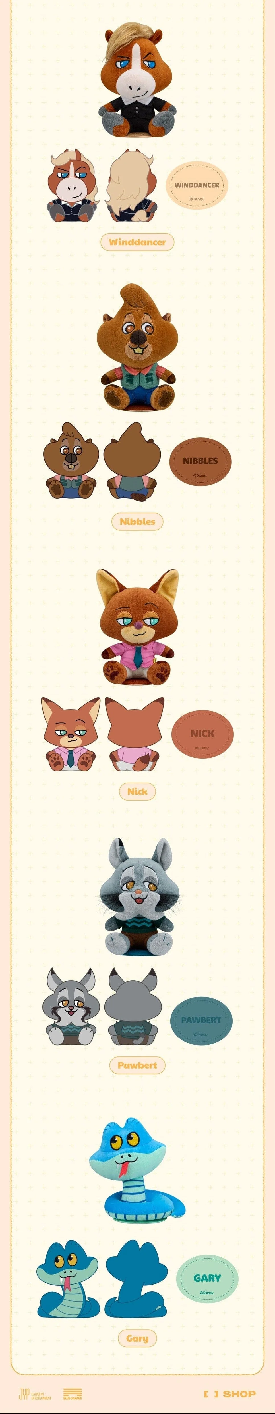STRAY KIDS - Shoulder Plush (SKZOO X ZOOTOPIA2 POP-UP MD) - Image 4