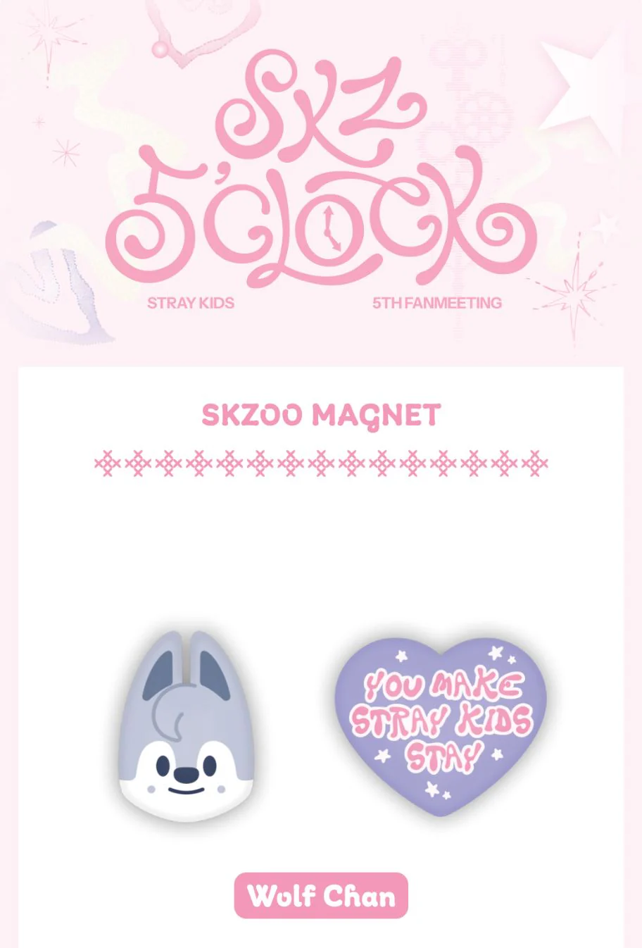 STRAY KIDS - SKZ 5'CLOCK SKZOO MD - Image 2