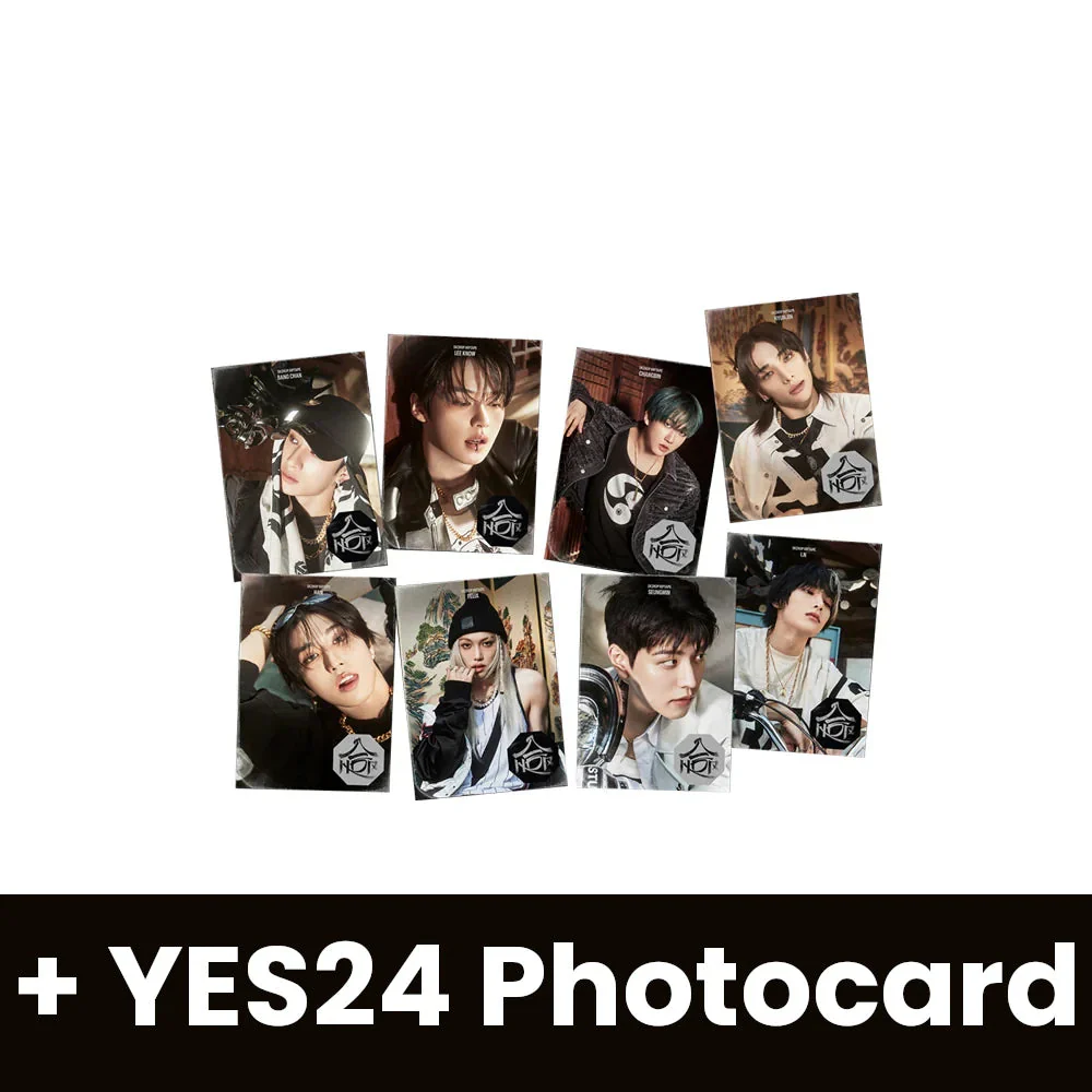 STRAY KIDS - SKZHOP HIPTAPE ‘合 (HOP)’ (ACCORDION VER.) + YES24 Photocard