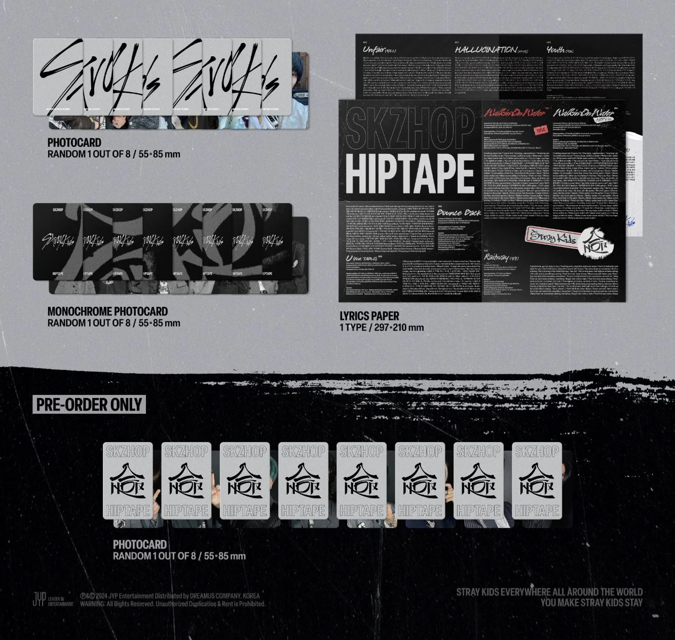 STRAY KIDS - SKZHOP HIPTAPE ‘合 (HOP)’ (ACCORDION VER.) - Image 3