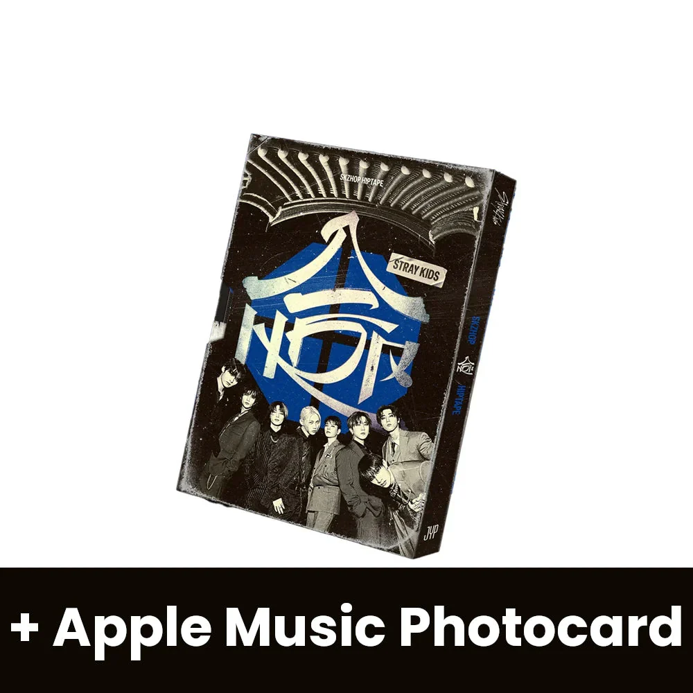 STRAY KIDS - SKZHOP HIPTAPE ‘合 (HOP)’ (HIPTAPE VER.) (LIMITED) + Apple Music Photocard
