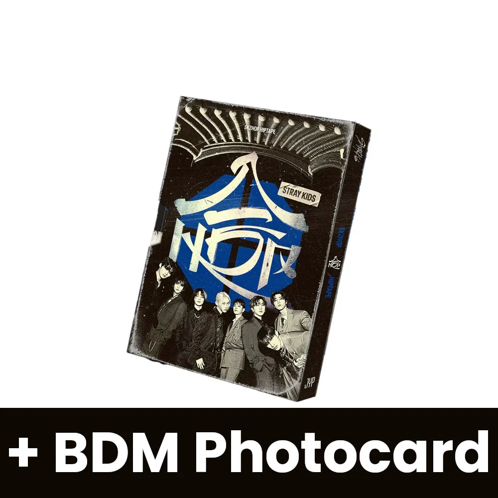 STRAY KIDS - SKZHOP HIPTAPE ‘合 (HOP)’ (HIPTAPE VER.) (LIMITED) + BDM Photocard