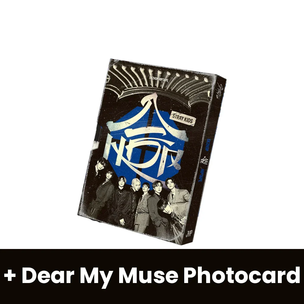 STRAY KIDS - SKZHOP HIPTAPE ‘合 (HOP)’ (HIPTAPE VER.) (LIMITED) + Dear My Muse Photocard