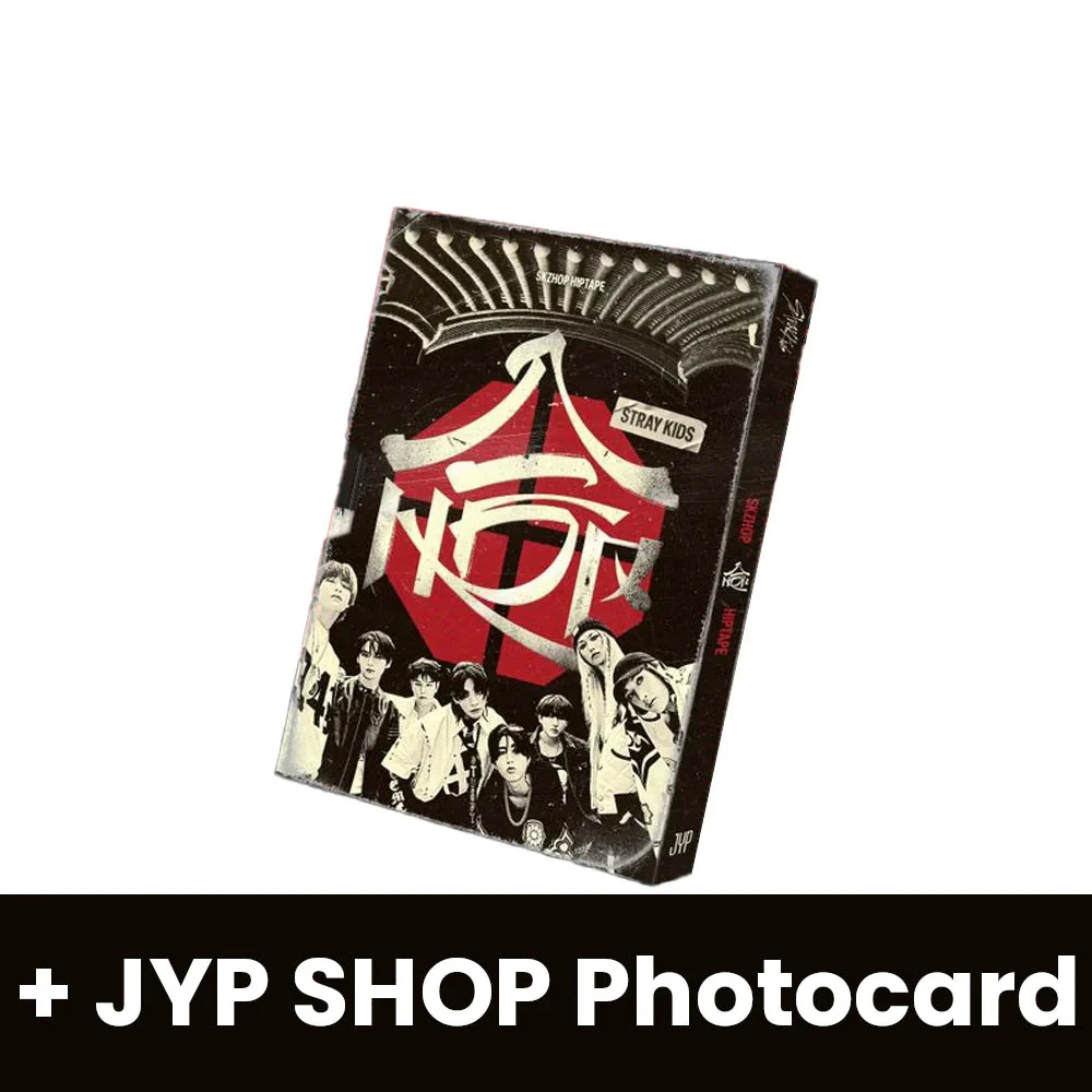 STRAY KIDS - SKZHOP HIPTAPE ‘合 (HOP)’ (SKZHOP VER.) + JYP SHOP Photocard