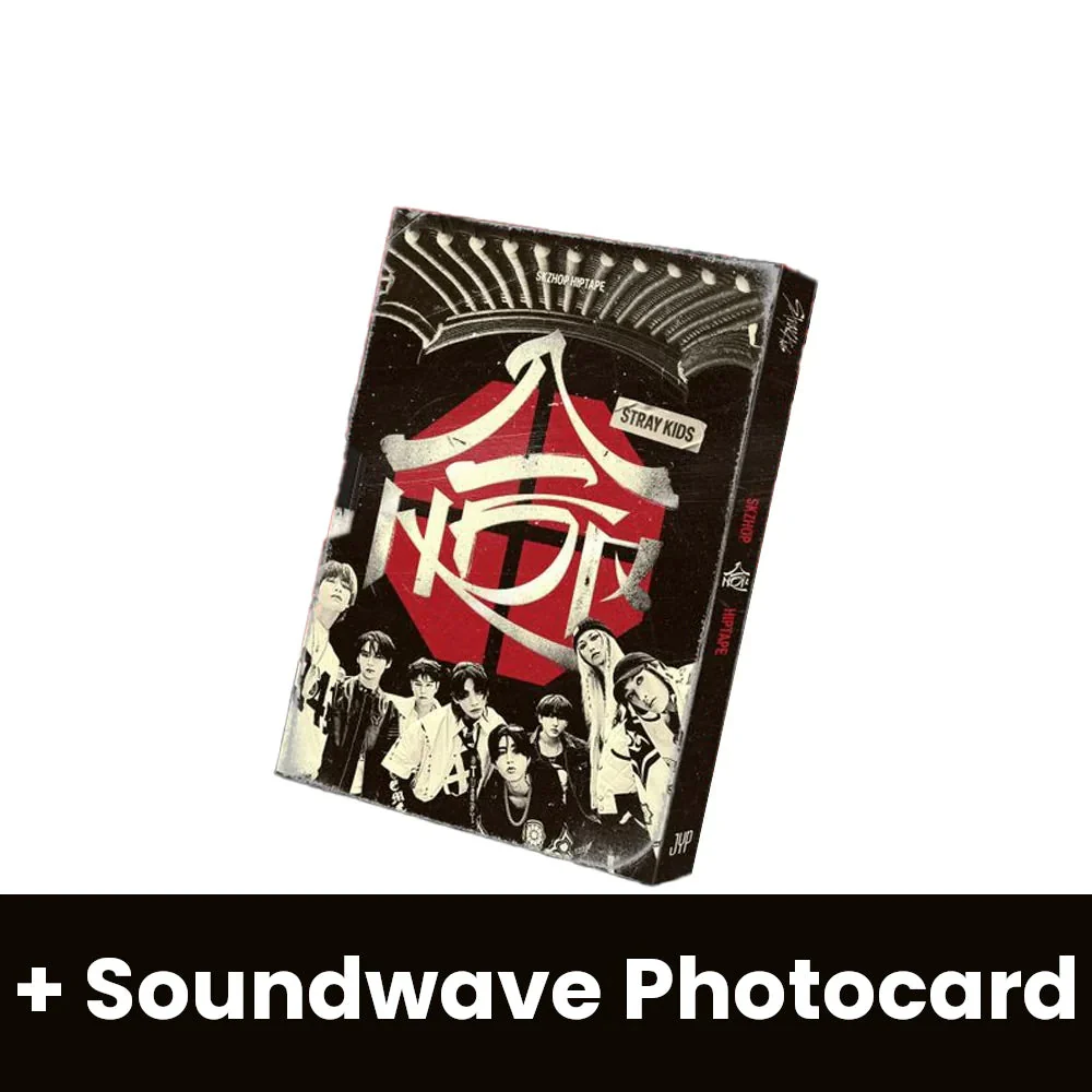 STRAY KIDS - SKZHOP HIPTAPE ‘合 (HOP)’ (SKZHOP VER.) + Soundwave Photocard