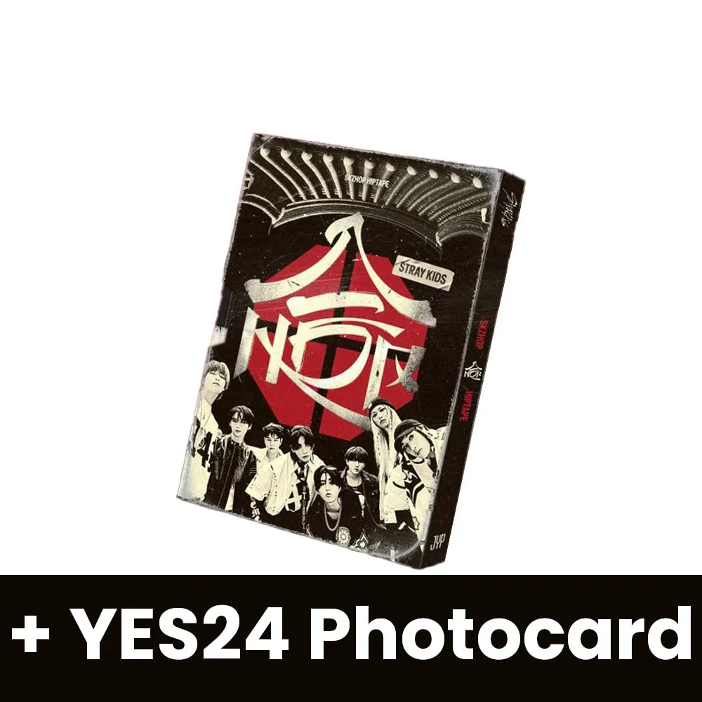 STRAY KIDS - SKZHOP HIPTAPE ‘合 (HOP)’ (SKZHOP VER.) + YES24 Photocard
