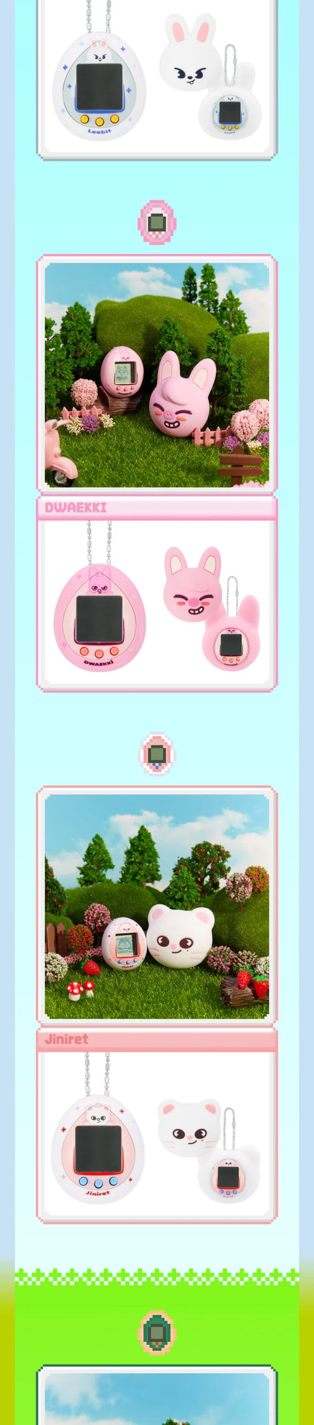 STRAY KIDS - SKZOO TAMAGOTCHI & CASE SET - Image 5