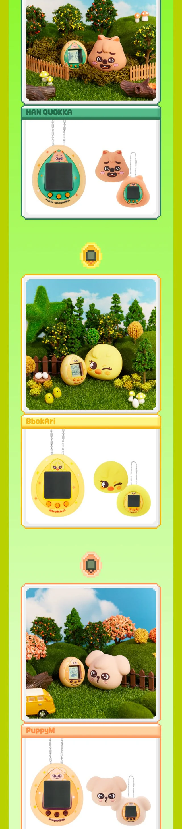 STRAY KIDS - SKZOO TAMAGOTCHI & CASE SET - Image 6