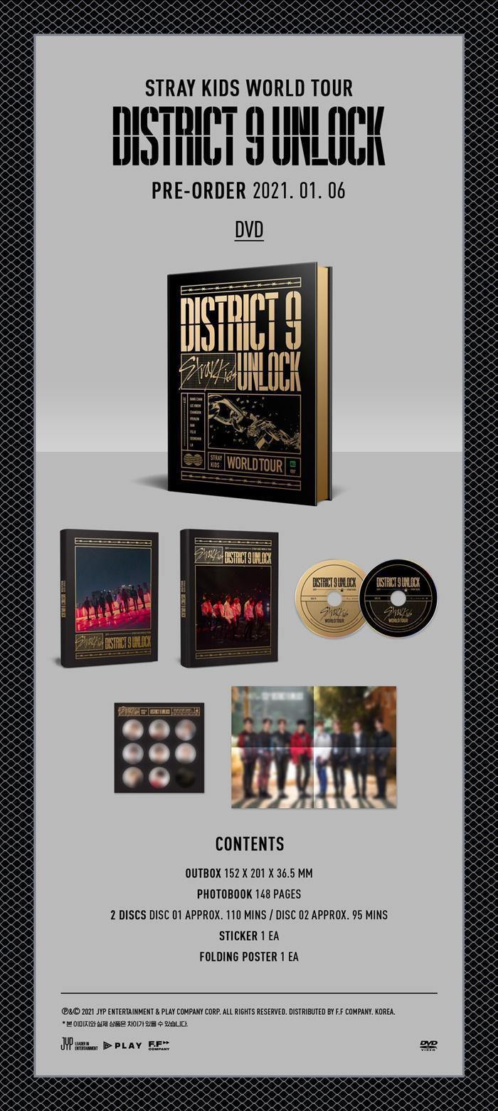 STRAY KIDS - WORLD TOUR 'DISTRICT 9 UNLOCK' (DVD) - Image 2