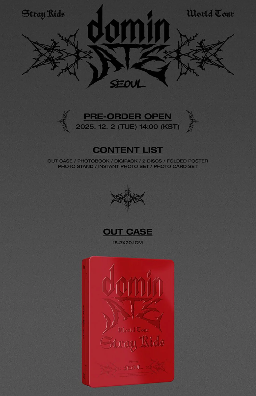STRAY KIDS - WORLD TOUR 'DOMINATE SEOUL' (DVD & BLU-RAY) + FANS SHOP Postcard Set - Image 11