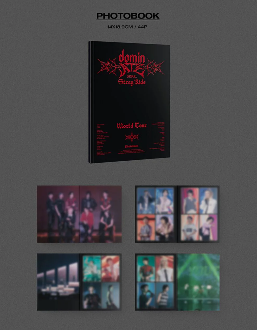 STRAY KIDS - WORLD TOUR 'DOMINATE SEOUL' (DVD & BLU-RAY) + FANS SHOP Postcard Set - Image 12