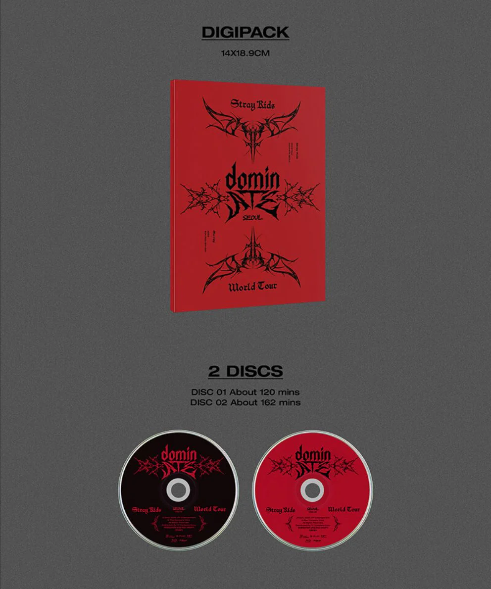STRAY KIDS - WORLD TOUR 'DOMINATE SEOUL' (DVD & BLU-RAY) + FANS SHOP Postcard Set - Image 13