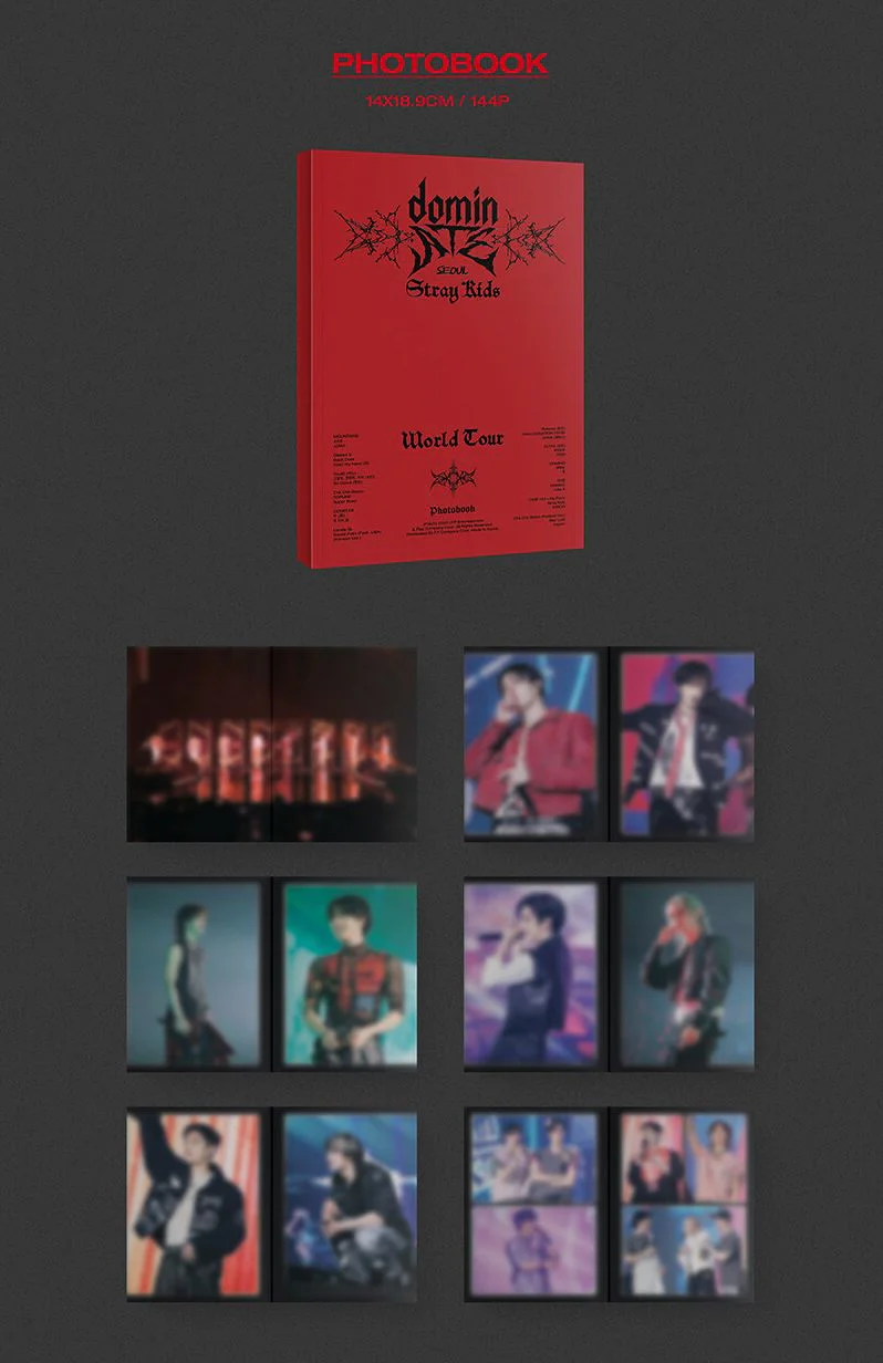 STRAY KIDS - WORLD TOUR 'DOMINATE SEOUL' (DVD & BLU-RAY) + FANS SHOP Postcard Set - Image 5