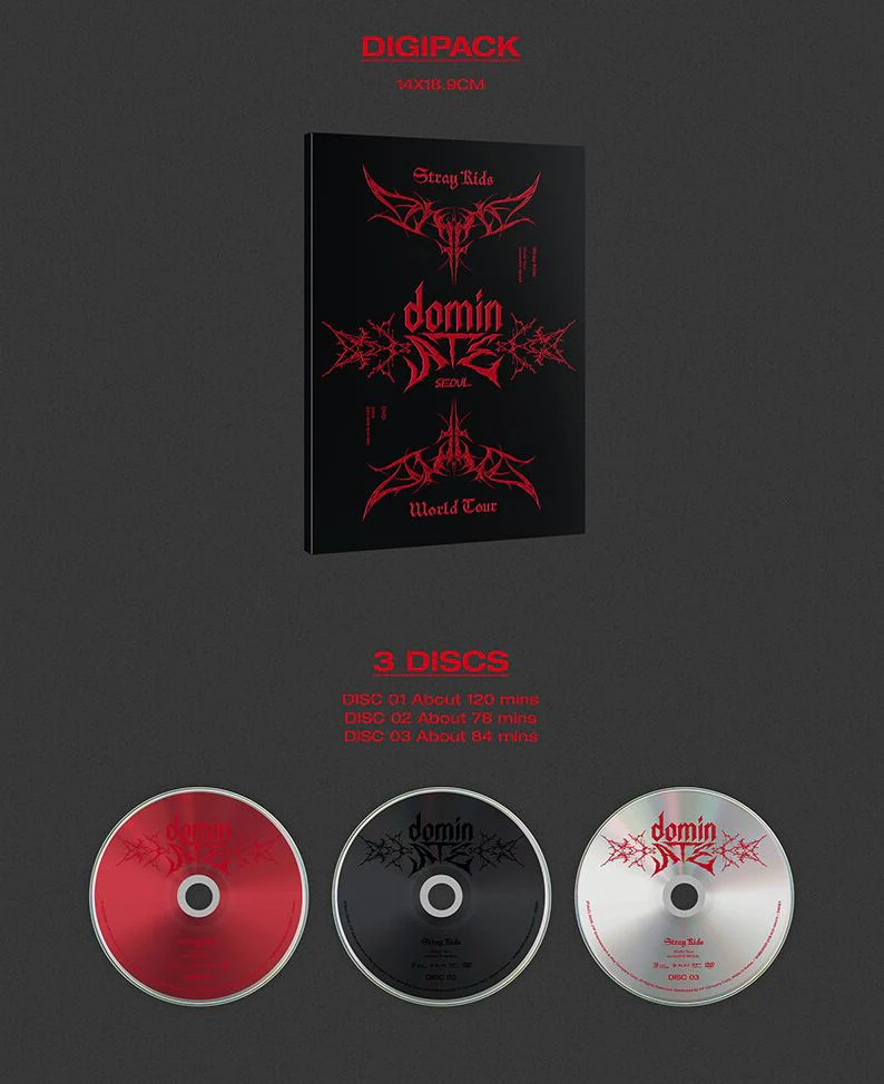 STRAY KIDS - WORLD TOUR 'DOMINATE SEOUL' (DVD & BLU-RAY) + FANS SHOP Postcard Set - Image 6