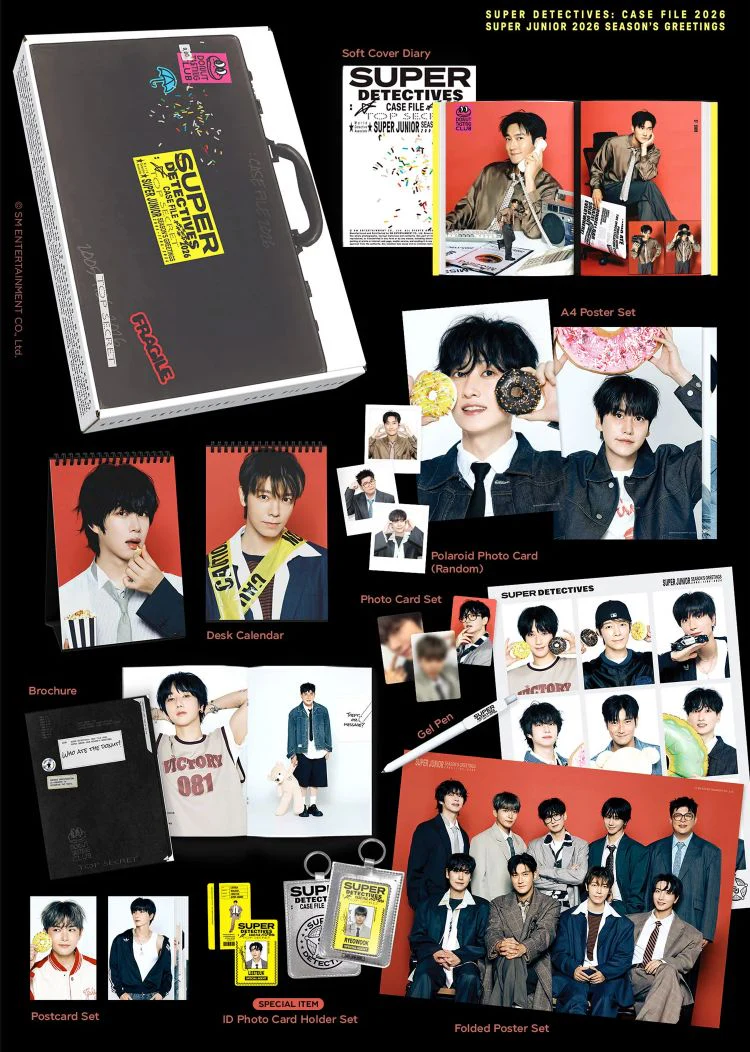SUPER JUNIOR – 2026 SEASON'S GREETINGS + Special Photocard Set - Image 2