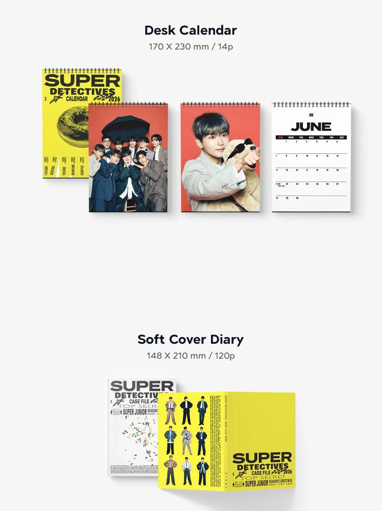SUPER JUNIOR – 2026 SEASON'S GREETINGS + Special Photocard Set - Image 3