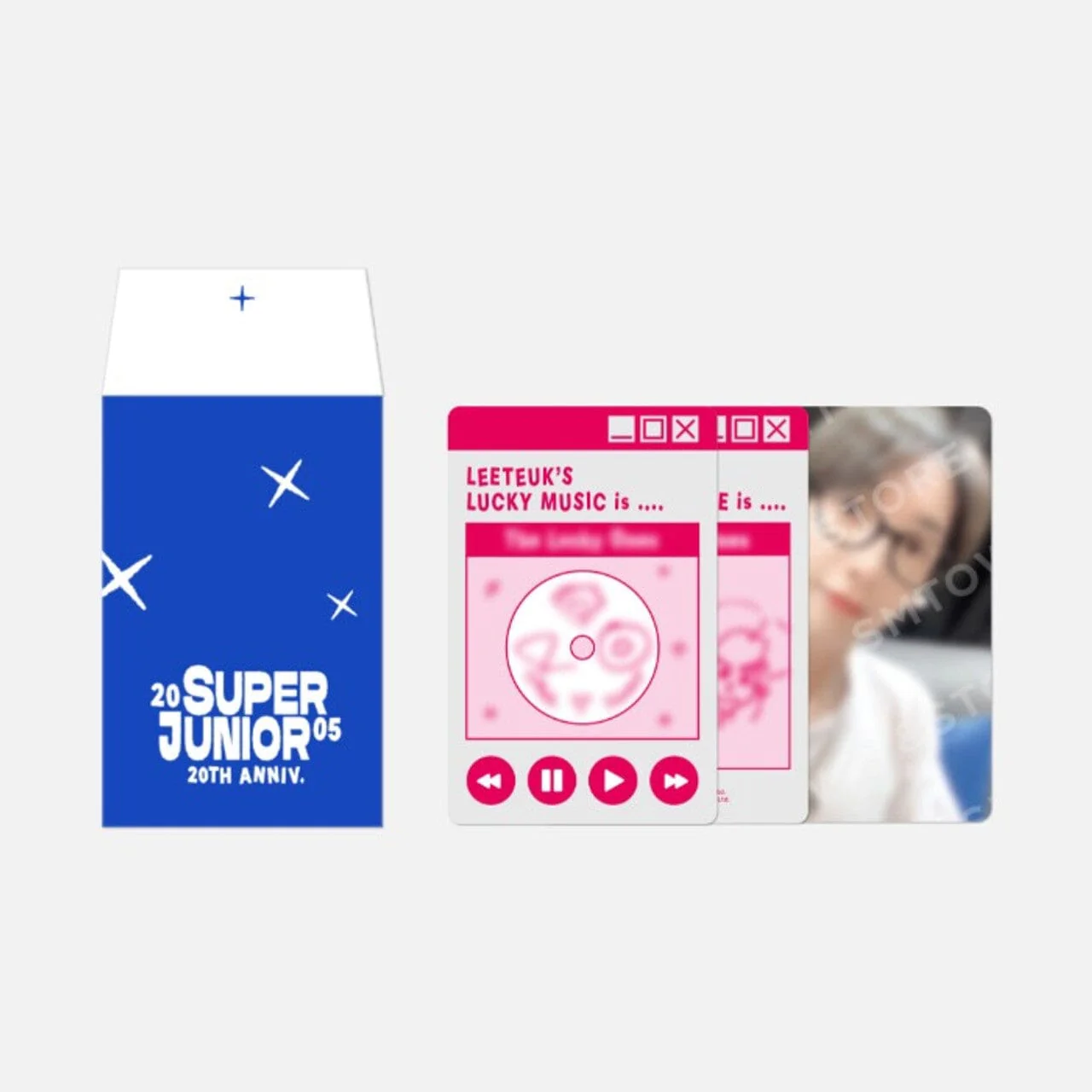 SUPER JUNIOR - 20TH ANNIVERSARY LUCKY CARD SET