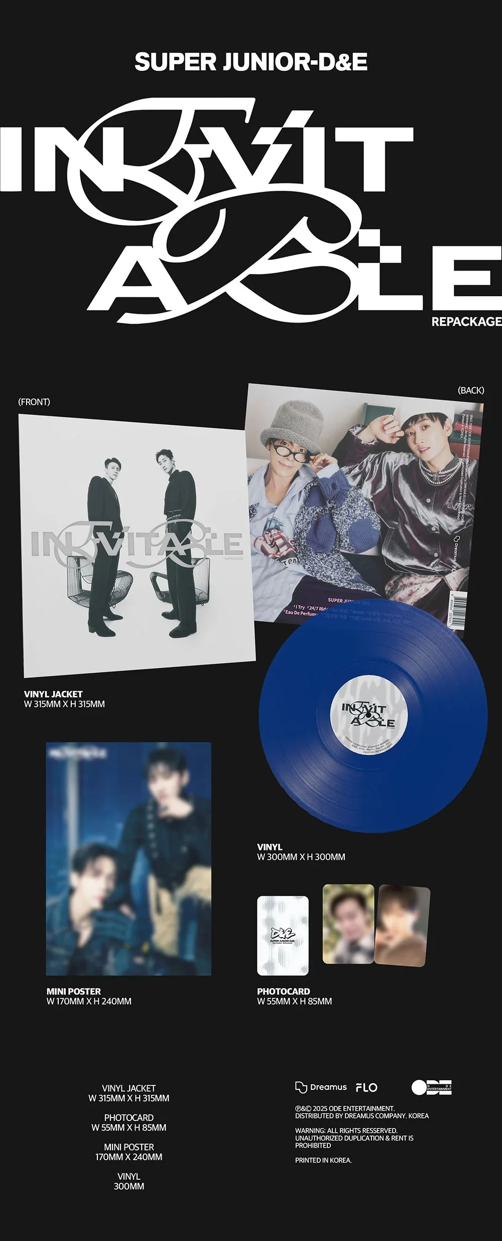 SUPER JUNIOR D&E - INEVITABLE LP - Image 2