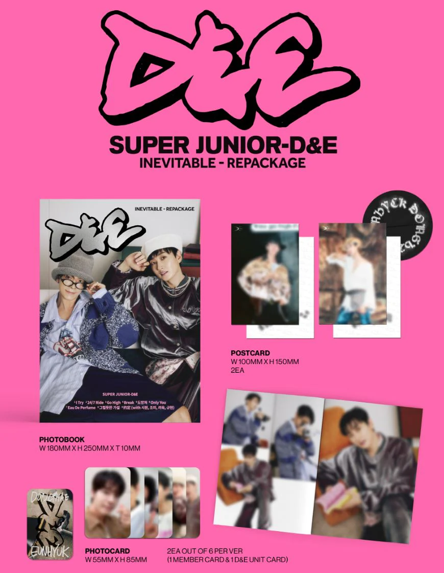 SUPER JUNIOR D&E - INEVITABLE (REPACKAGE) - Image 2