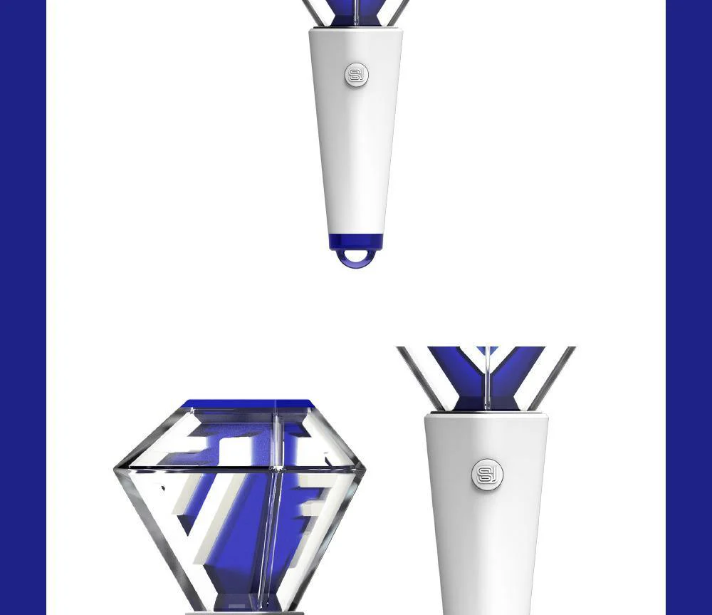 [SUPER JUNIOR] Official Fanlight (Light Stick) Mini Keyring VER 2.0 - Image 3
