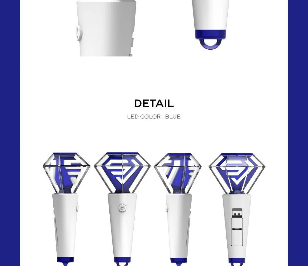 [SUPER JUNIOR] Official Fanlight (Light Stick) Mini Keyring VER 2.0 - Image 4
