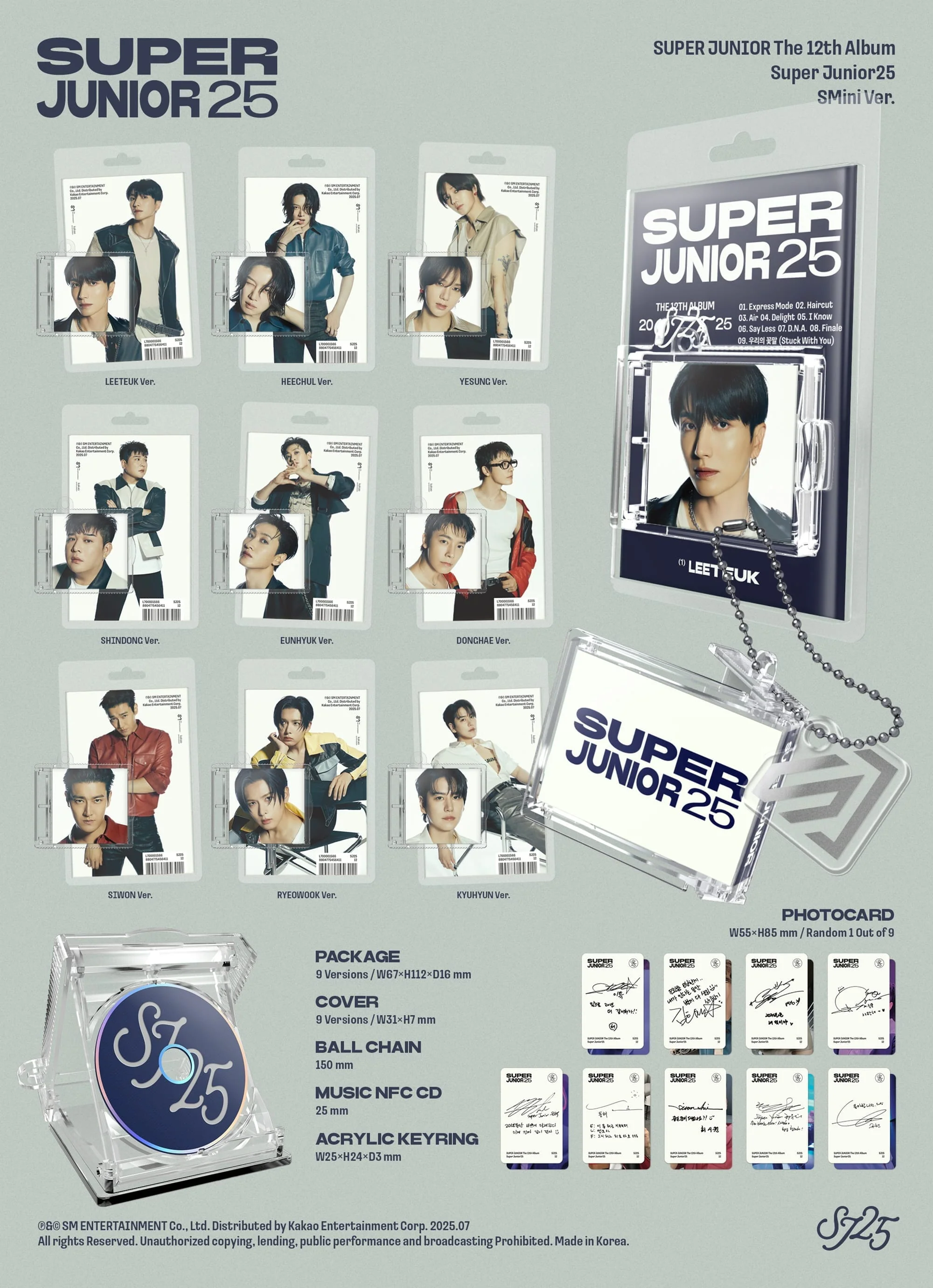 SUPER JUNIOR - SUPER JUNIOR25 (SMINI VER.) - Image 2