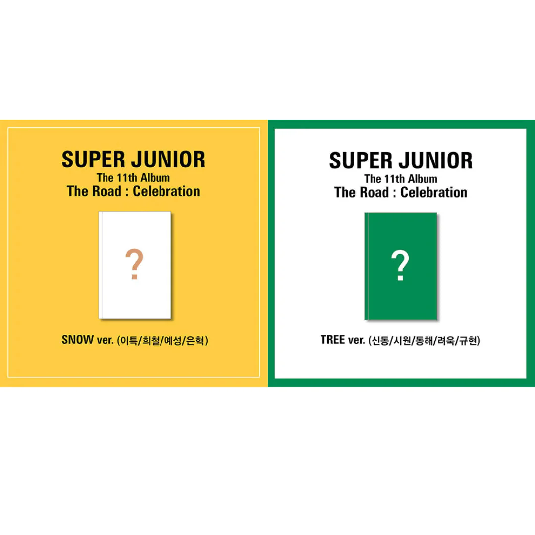SUPER JUNIOR - THE ROAD CELEBRATION (11TH FULL ALBUM)
