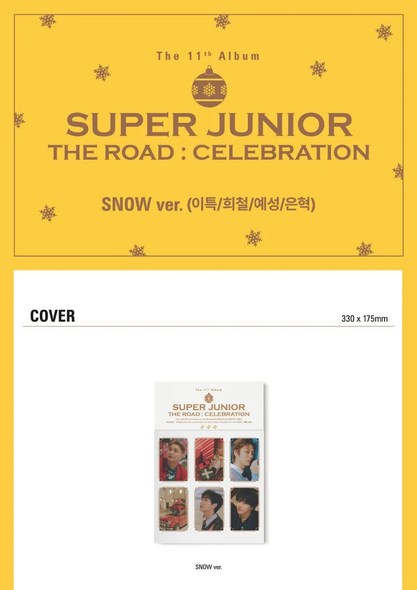 SUPER JUNIOR - THE ROAD CELEBRATION (11TH FULL ALBUM) - Image 3