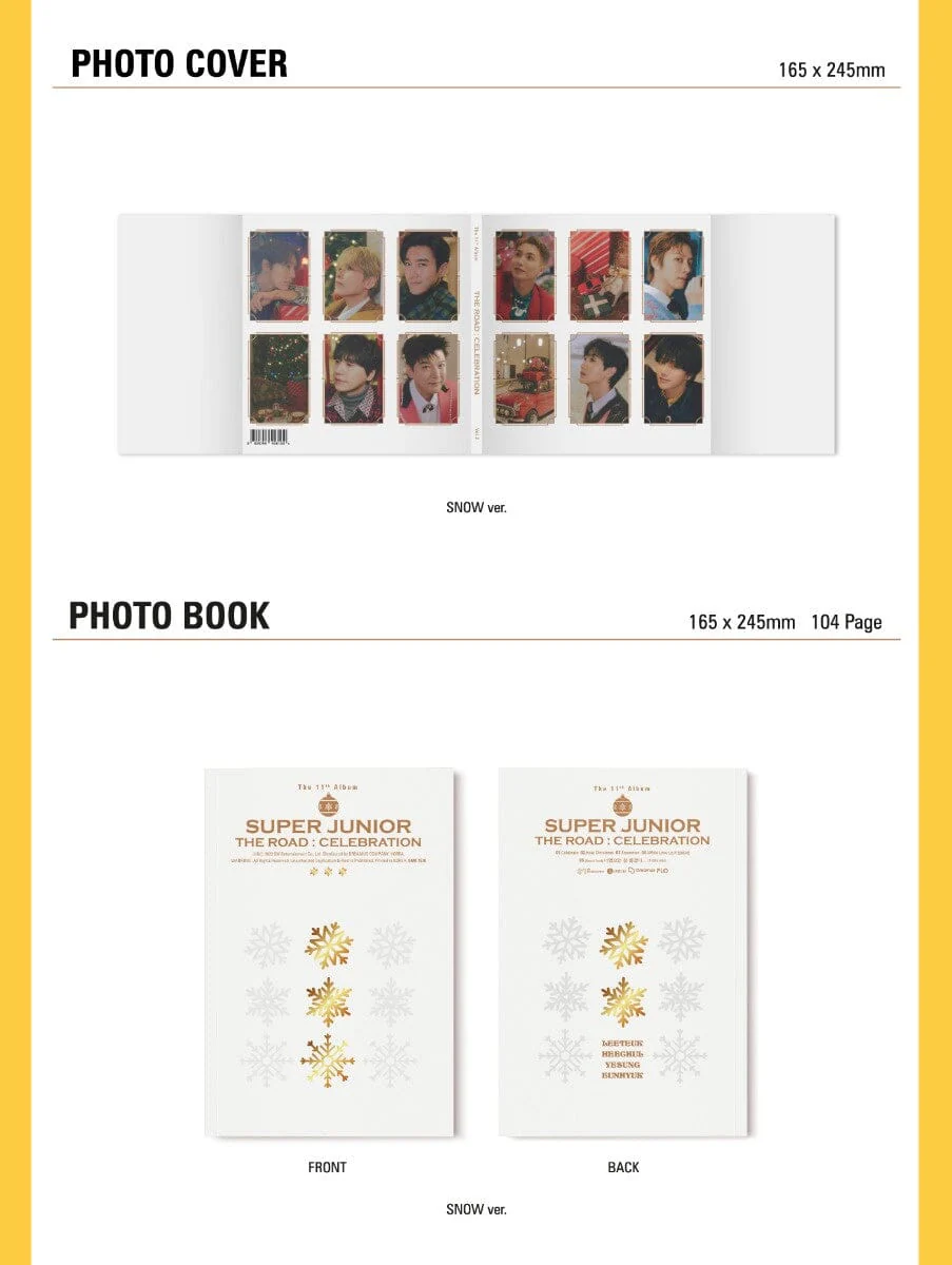 SUPER JUNIOR - THE ROAD CELEBRATION (11TH FULL ALBUM) - Image 4