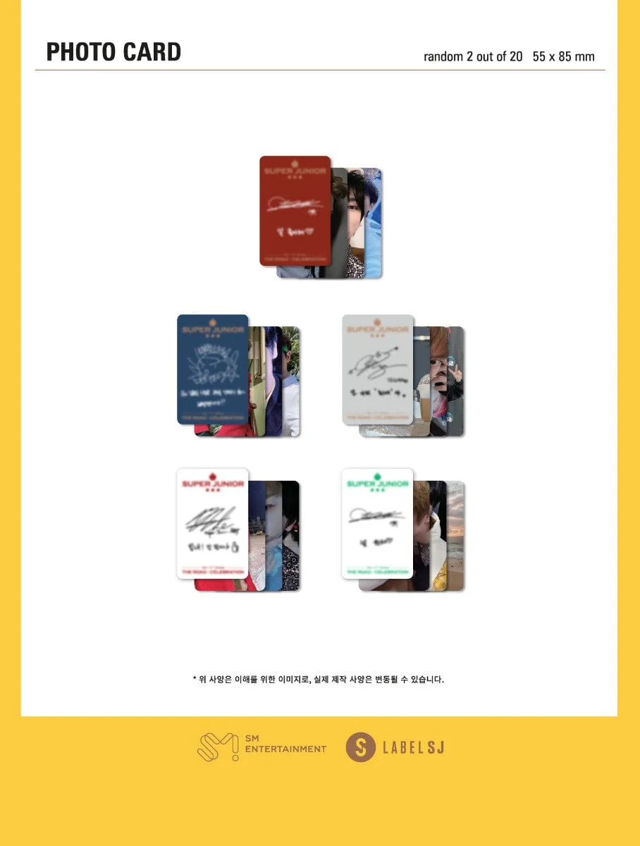 SUPER JUNIOR - THE ROAD CELEBRATION (11TH FULL ALBUM) - Image 7