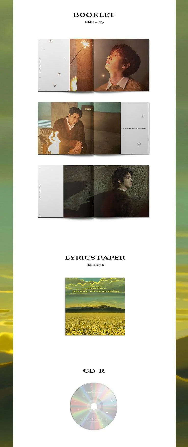 SUPER JUNIOR - [THE ROAD : WINTER FOR SPRING] (SPECIAL SINGLE ALBUM) - Image 12