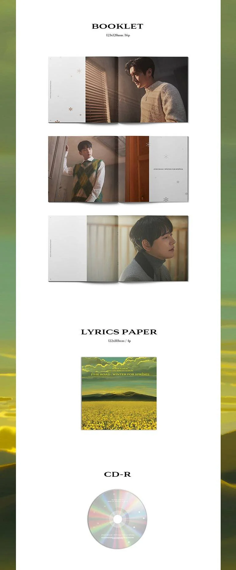 SUPER JUNIOR - [THE ROAD : WINTER FOR SPRING] (SPECIAL SINGLE ALBUM) - Image 4
