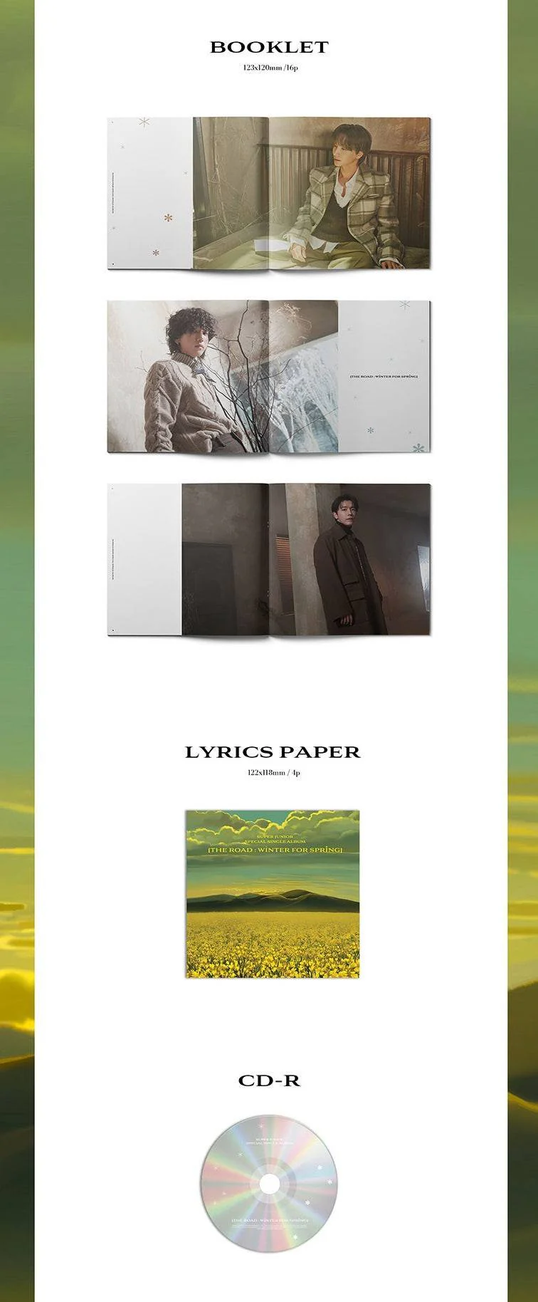 SUPER JUNIOR - [THE ROAD : WINTER FOR SPRING] (SPECIAL SINGLE ALBUM) - Image 8