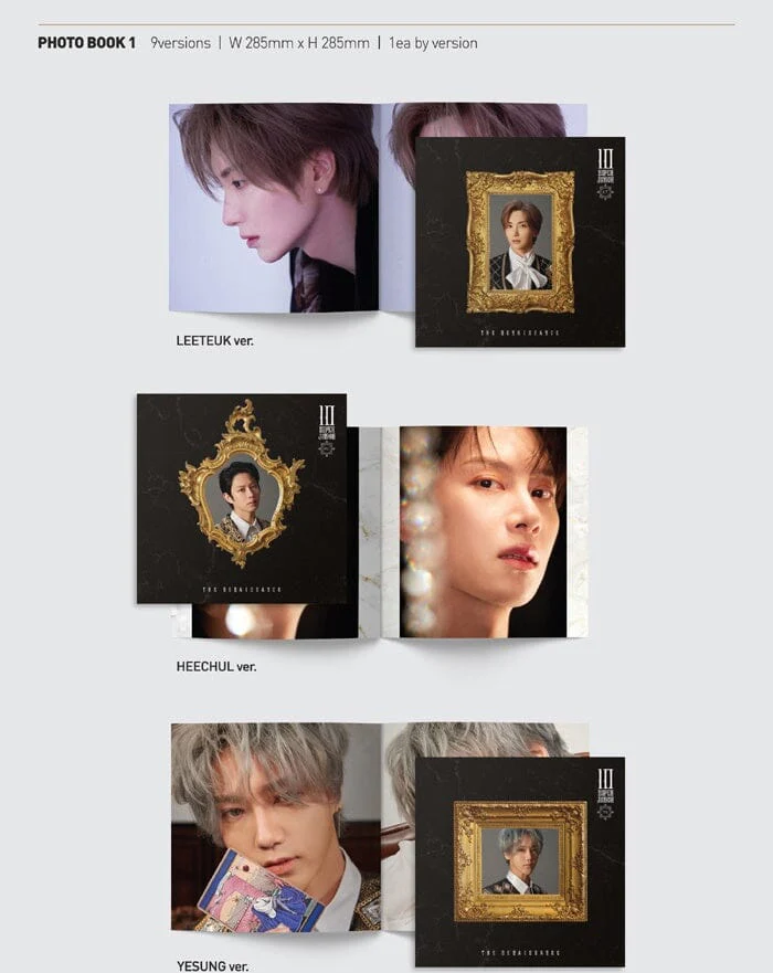 SUPER JUNIOR - Vol.10 [The Renaissance] (SQUARE Style) (Random Ver.) - Image 3