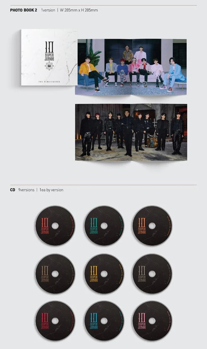 SUPER JUNIOR - Vol.10 [The Renaissance] (SQUARE Style) (Random Ver.) - Image 6