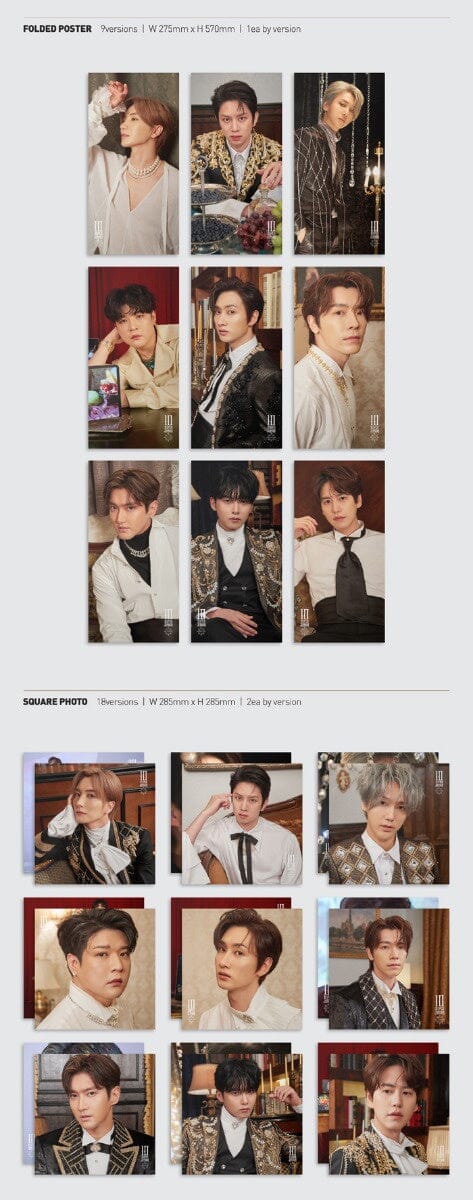 SUPER JUNIOR - Vol.10 [The Renaissance] (SQUARE Style) (Random Ver.) - Image 7