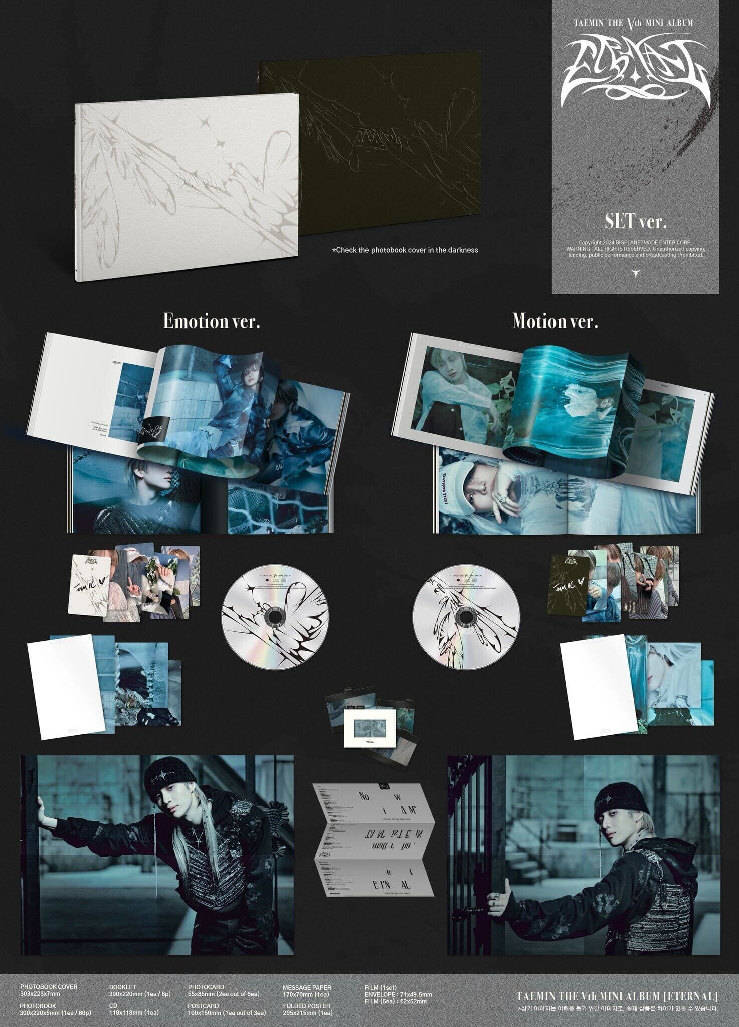 TAEMIN (SHINEE) - ETERNAL (5TH MINI ALBUM) - Image 2