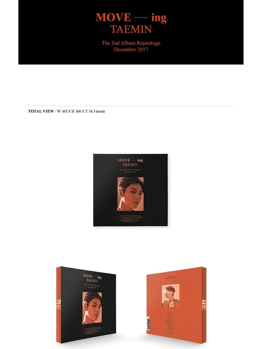 TAEMIN - VOL.2 REPACKAGE [MOVE-ING] - Image 2
